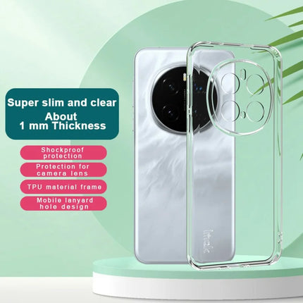 IMAK UX-5 Series For Honor Magic7 Pro 5G Clear Case Shockproof TPU Slim Phone Back Cover