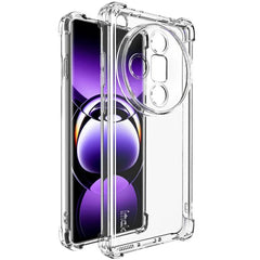 IMAK UX-4 Series for Oppo Find X7 Ultra Clear Phone Case Four Corner Shockproof TPU Back Cover