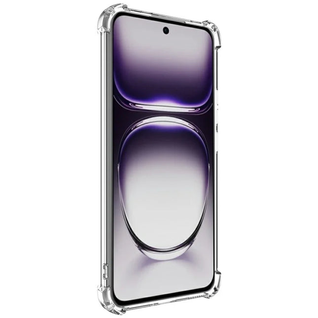 IMAK UX-4 Series for Oppo Reno12 Pro 5G (Global) Clear Phone Case Four Corner Shockproof TPU Back Cover