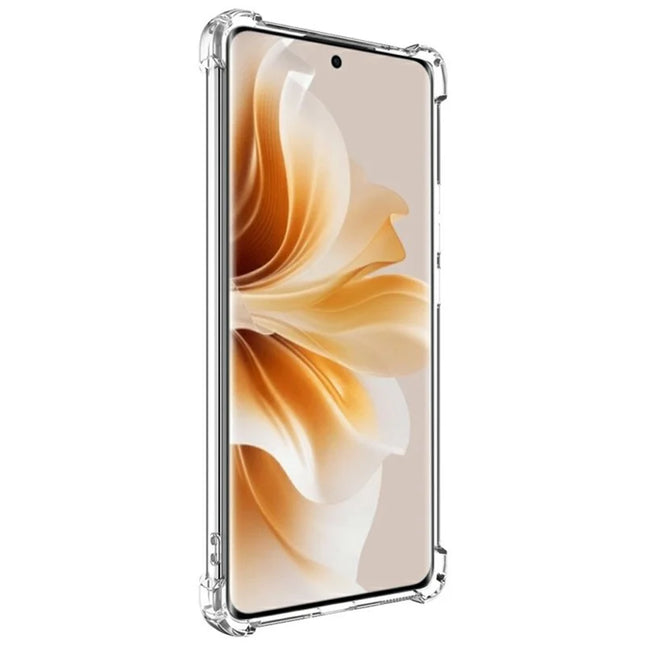 IMAK UX-4 Series Clear Phone Case for Oppo Reno11 Pro 5G (Global)  /  Reno11 (China) 5G Four Corner Shockproof TPU Back Cover