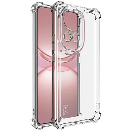 IMAK UX-4 Series Clear Phone Case for Huawei nova 12 Pro 5G  /  nova 12 Ultra 5G Four Corner Shockproof TPU Back Cover