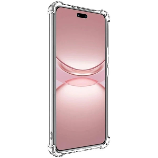 IMAK UX-4 Series Clear Phone Case for Huawei nova 12 Pro 5G  /  nova 12 Ultra 5G Four Corner Shockproof TPU Back Cover