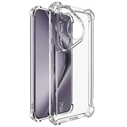 IMAK UX-4 Series Clear Phone Case for Huawei Pura 70 Pro+  /  70 Pro Four Corner Shockproof TPU Back Cover