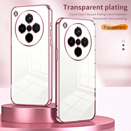 For Oppo Find X8 5G Case Electroplating Frame Soft TPU Phone Cover
