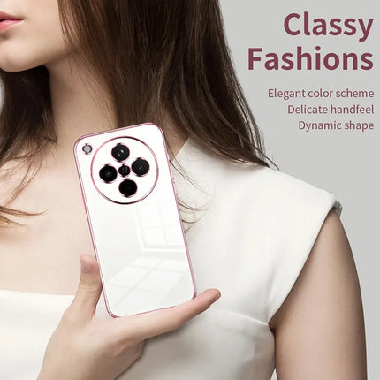 For Oppo Find X8 5G Case Electroplating Frame Soft TPU Phone Cover