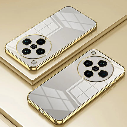 For Oppo Find X8 Pro 5G Case Electroplating Frame Soft TPU Phone Cover