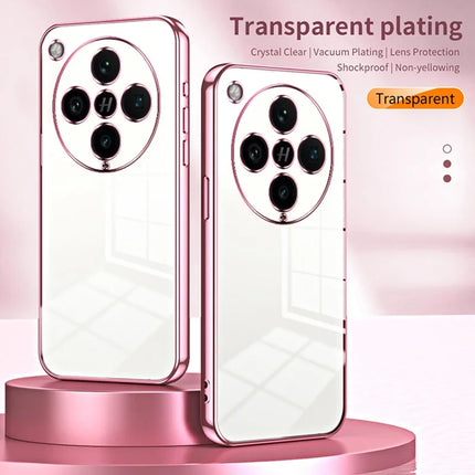 For Oppo Find X8 Pro 5G Case Electroplating Frame Soft TPU Phone Cover