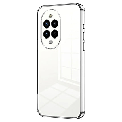 For Huawei nova 13 Pro 5G Case Electroplating Frame Soft TPU Phone Cover - Silver