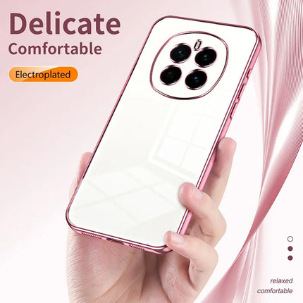 For Honor Magic7 5G Case Electroplating Frame Soft TPU Phone Cover