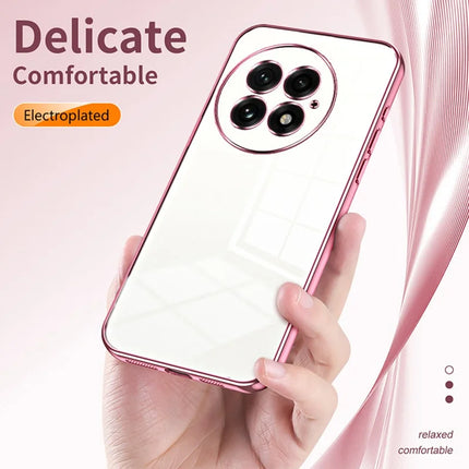 For OnePlus 13 Case Electroplating Frame Soft TPU Phone Cover