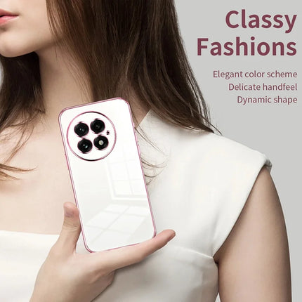 For OnePlus 13 Case Electroplating Frame Soft TPU Phone Cover