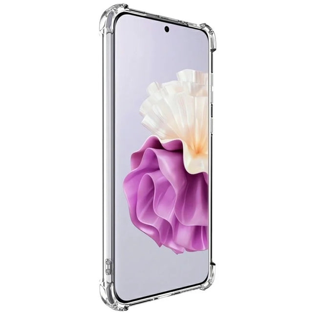 IMAK UX-4 Series Clear Phone Case for Huawei P60 Pro  /  P60 Four Corner Shockproof TPU Back Cover