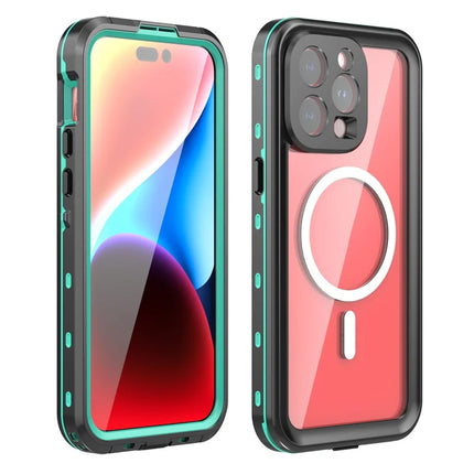REDPEPPER Dot+ Series For iPhone 15 Pro Max Phone Case Compatible with MagSafe IP68 Waterproof Clear Phone Cover