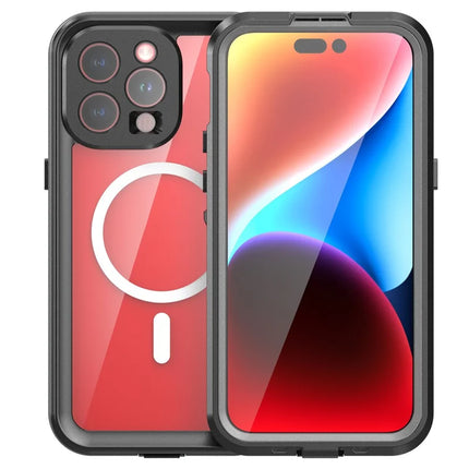 REDPEPPER Dot+ Series For iPhone 15 Pro Max Phone Case Compatible with MagSafe IP68 Waterproof Clear Phone Cover