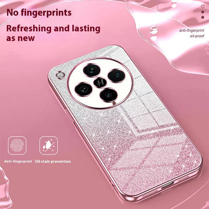 For Oppo Find X8 Pro 5G Case Electroplating Gradient Glitter TPU Phone Cover
