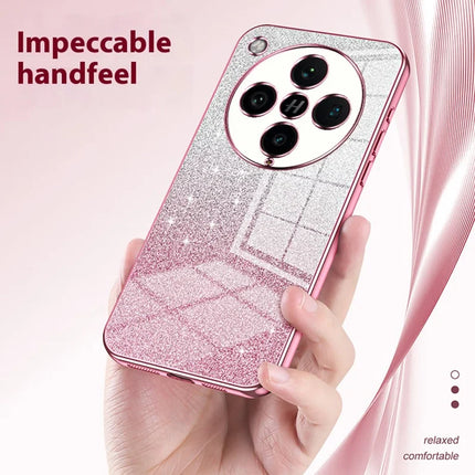 For Oppo Find X8 Pro 5G Case Electroplating Gradient Glitter TPU Phone Cover