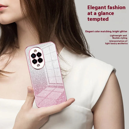 For Huawei nova 13 Pro 5G Case Electroplating Gradient Glitter TPU Phone Cover