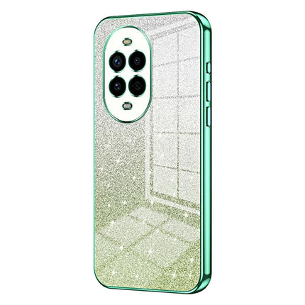 For Huawei nova 13 Pro 5G Case Electroplating Gradient Glitter TPU Phone Cover - Green