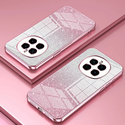 For Honor Magic7 5G Case Electroplating Gradient Glitter TPU Phone Cover