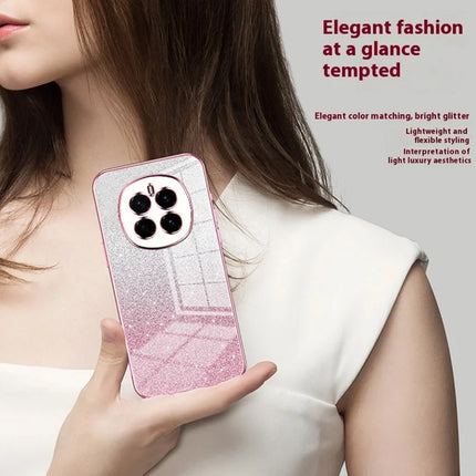 For Honor Magic7 5G Case Electroplating Gradient Glitter TPU Phone Cover