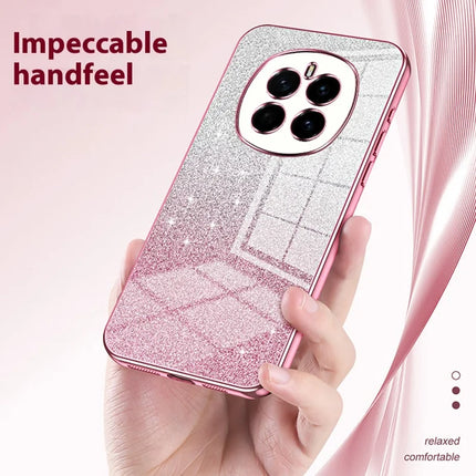 For Honor Magic7 5G Case Electroplating Gradient Glitter TPU Phone Cover