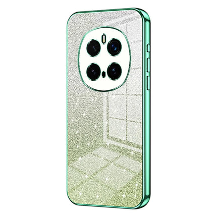 For Honor Magic7 Pro 5G Case Electroplating Gradient Glitter TPU Phone Cover - Green