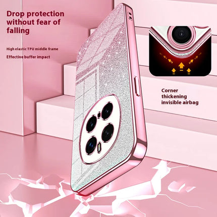 For Honor Magic7 Pro 5G Case Electroplating Gradient Glitter TPU Phone Cover