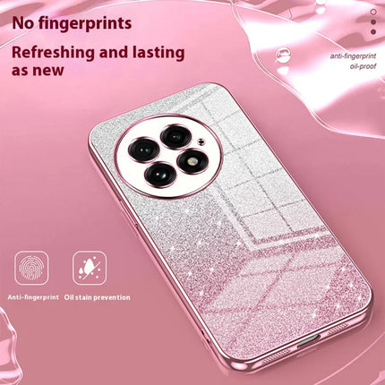 For OnePlus 13 Case Electroplating Gradient Glitter TPU Phone Cover