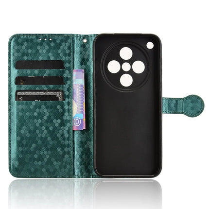 For Oppo Find X8 5G Wallet Case Dot Pattern Imprint PU Leather Phone Cover