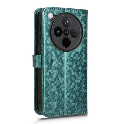 For Oppo Find X8 5G Wallet Case Dot Pattern Imprint PU Leather Phone Cover