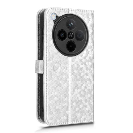 For Oppo Find X8 5G Wallet Case Dot Pattern Imprint PU Leather Phone Cover