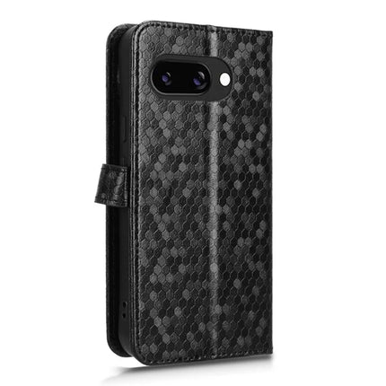 For Google Pixel 9a Wallet Case Dot Pattern Imprint PU Leather Phone Cover