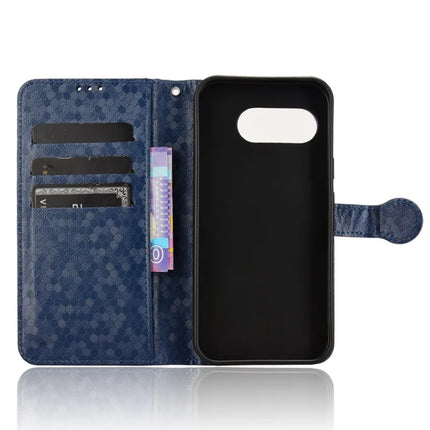 For Google Pixel 9a Wallet Case Dot Pattern Imprint PU Leather Phone Cover