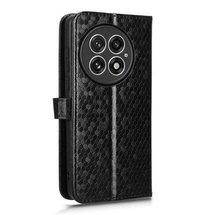 For OnePlus 13 Wallet Case Dot Pattern Imprint PU Leather Phone Cover