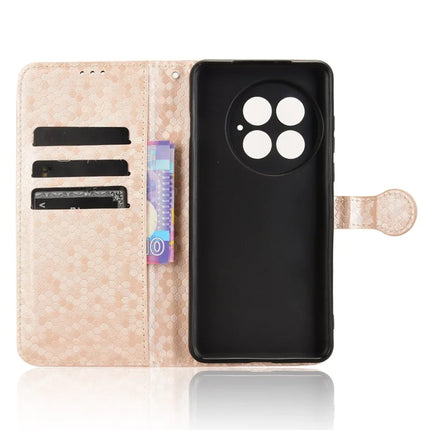 For OnePlus 13 Wallet Case Dot Pattern Imprint PU Leather Phone Cover