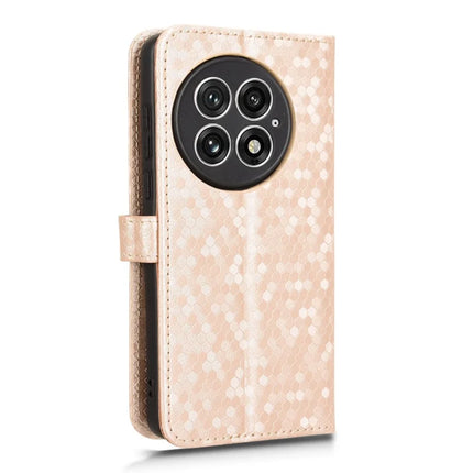 For OnePlus 13 Wallet Case Dot Pattern Imprint PU Leather Phone Cover