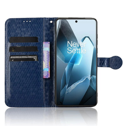 For OnePlus 13 Wallet Case Dot Pattern Imprint PU Leather Phone Cover