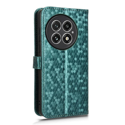 For OnePlus 13 Wallet Case Dot Pattern Imprint PU Leather Phone Cover