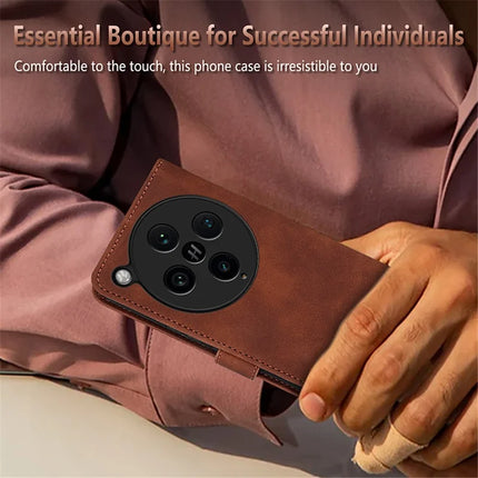 AZNS For Oppo Find X8 Pro 5G Case PU Leather Wallet Phone Cover