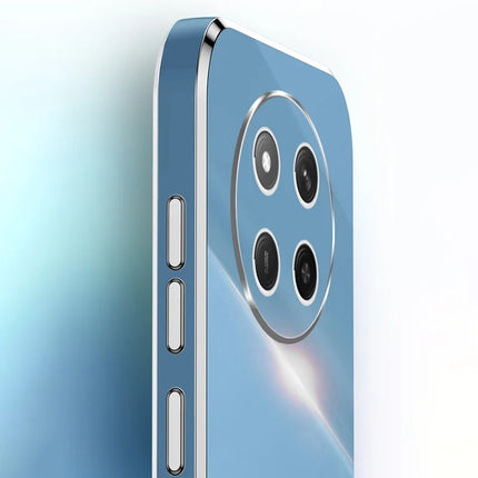 XINLI For Honor X60 Pro 5G Case TPU Phone Cover with Electroplating Frame