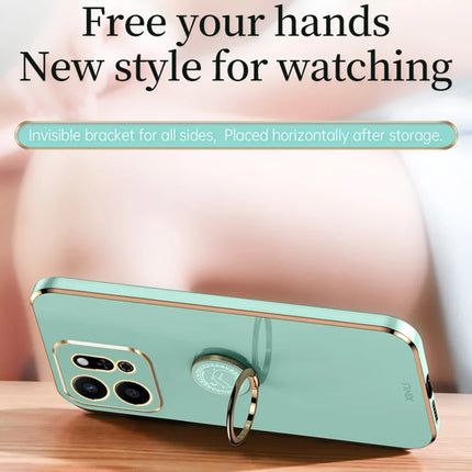 XINLI For Honor Play 9T Case Ring Kickstand Electroplating TPU Phone Cover