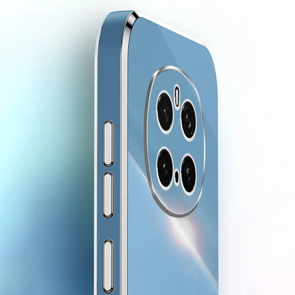 XINLI For Honor Magic7 Pro 5G Case TPU Phone Cover with Electroplating Frame