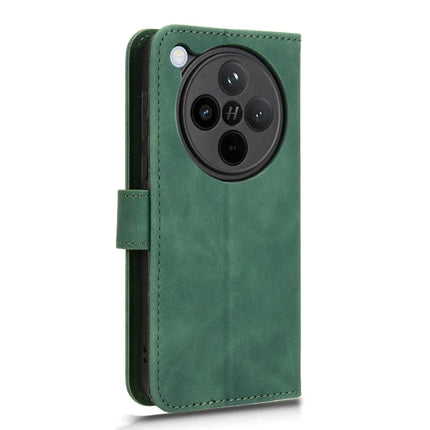 For Oppo Find X8 5G Leather Case Skin-Feel Anti-Drop Wallet Flip Phone Cover