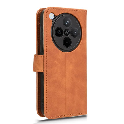 For Oppo Find X8 5G Leather Case Skin-Feel Anti-Drop Wallet Flip Phone Cover