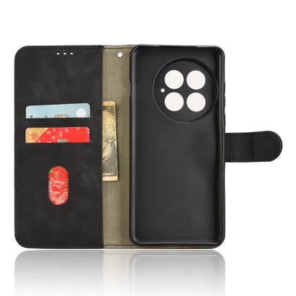 For OnePlus 13 Leather Case Skin-Feel Anti-Drop Wallet Flip Phone Cover