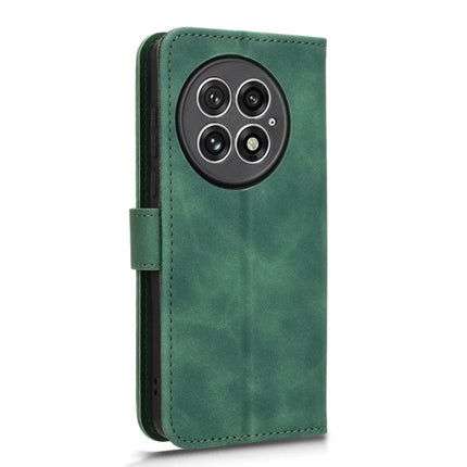 For OnePlus 13 Leather Case Skin-Feel Anti-Drop Wallet Flip Phone Cover