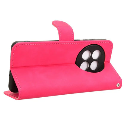 For OnePlus 13 Leather Case Skin-Feel Anti-Drop Wallet Flip Phone Cover