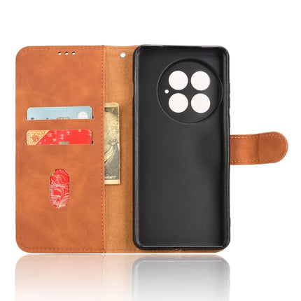 For OnePlus 13 Leather Case Skin-Feel Anti-Drop Wallet Flip Phone Cover