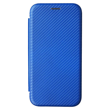 For iPhone 16e Case Carbon Fiber Texture Drop-Proof PU Leather Phone Cover