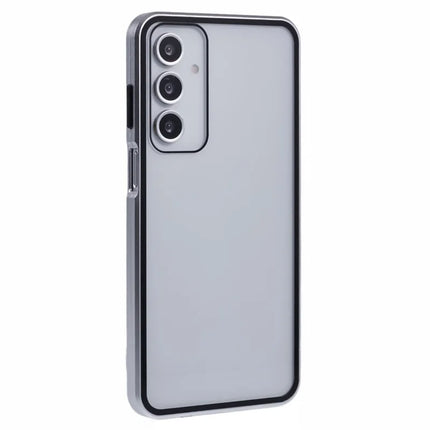 For Samsung Galaxy A16 4G / 5G Case Double-Sided Tempered Glass Magnetic Clear Phone Cover